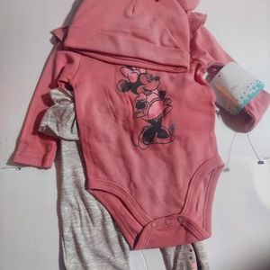 Minnie Mouse Baby Girl's Outfit